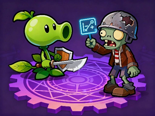 Plant Merge Zombie War Play Plant Merge Zombie War online free