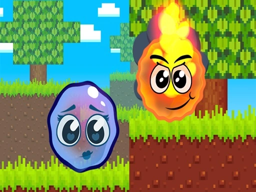 Fire Ball and Water Ball Parkour Love Balls Play Fire Ball and Water Ball Parkour Love Balls online free