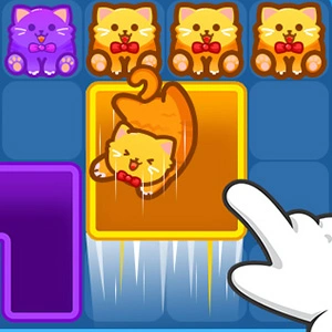 Meow Block Color Collect!