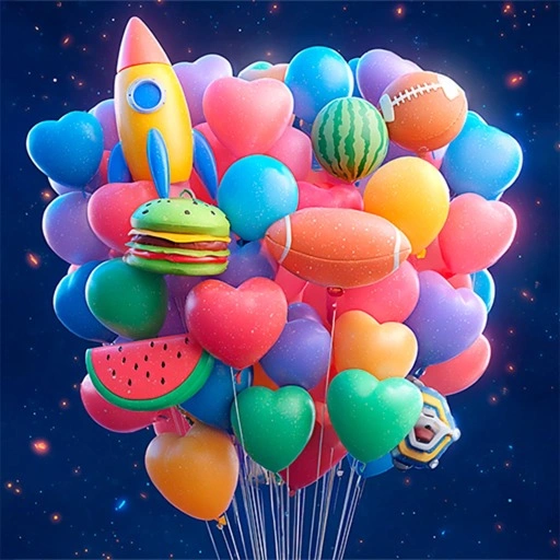 Merge 3D  Match 3 Balloons