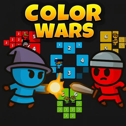  ColorWars io Conquest Game