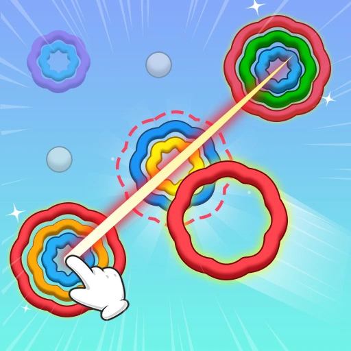  Color Ring Sorting Match