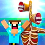 Monster School vs Siren Head Play Monster School vs Siren Head online free