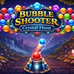 Play Bubble Shooter Crystal Hunt online free