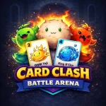 Play Card Clash Battle Arena a strategic card battle game where timing and tactics lead to victory online free