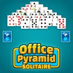 Play  Office Pyramid Solitaire online free