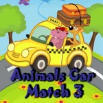Play Animal Cars Match 3 online free