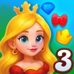 Play Kings and Queens Match 3 online free