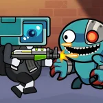Play  Space Survival Rainbow Friends Monster online free
