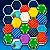 Play Xmas Hexa Sort online free