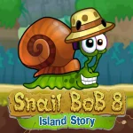 Play Snail Bob 8 is a fun adventure puzzle game online free