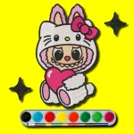 Play Labubu Coloring Adventure online free