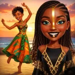Play African Princesses: Style Island online free