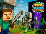Play Noob Village Tower Defense online free